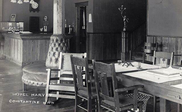 Harvey Hotel 1910 Interior From Angela